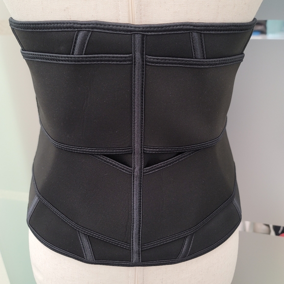 Black Waist-Trainer/Post Surgery Compression Corset Size Medium - Picture 7 of 11